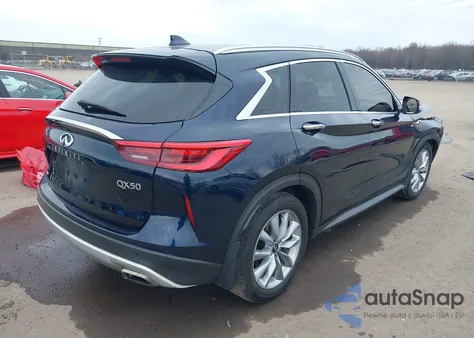 2020 Infiniti Qx50 Luxe Awd z USA, uszkodzony, nr VIN 3PCAJ5M35LF100636